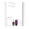 Shots Toys Oeuf vibrant sans fil Splash 8 x 3.4 cm Violet
